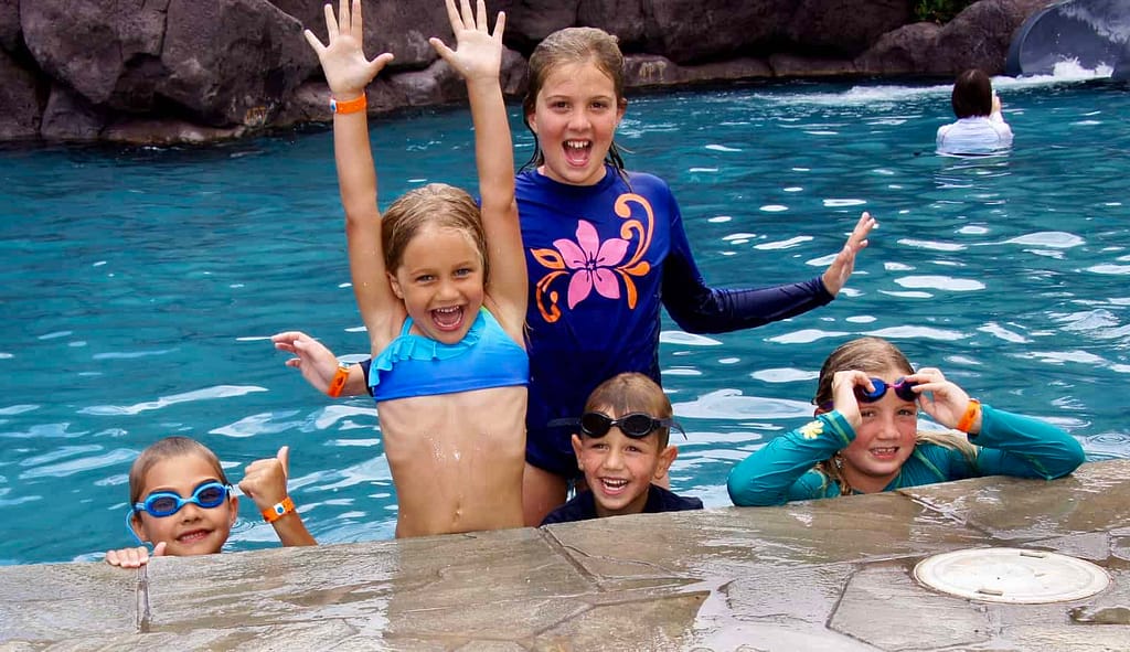 Cousins love Hawaii at all ages