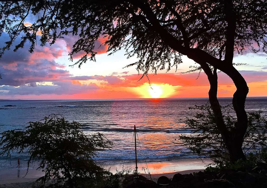 Sunset in Hawaii