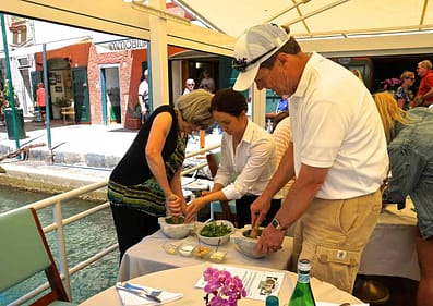 One day in Portofino Making Pesto