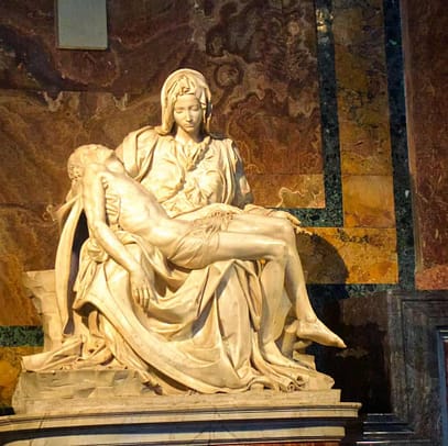 Pieta, by Michelangello