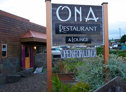 Ona Restaurant in Yachats