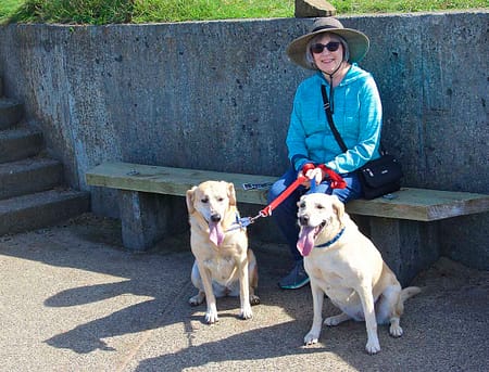 Jane on the Perpetua Trail