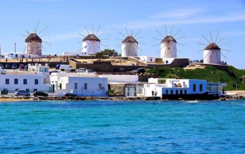 Windmills on Mykonos