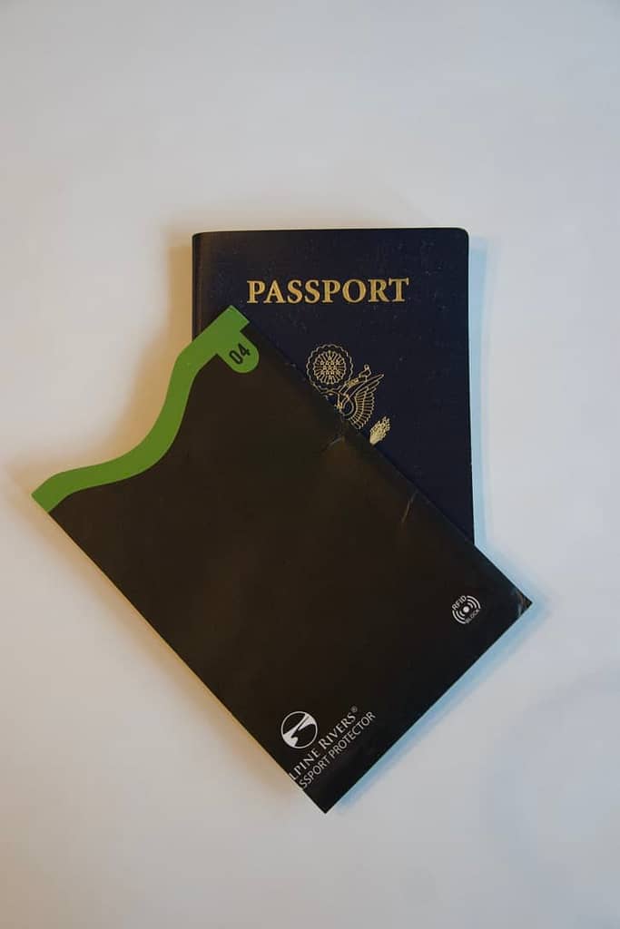 PassPort with RFI sleve