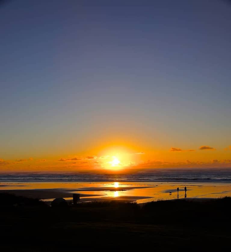 Sunset on the Oregon Coast