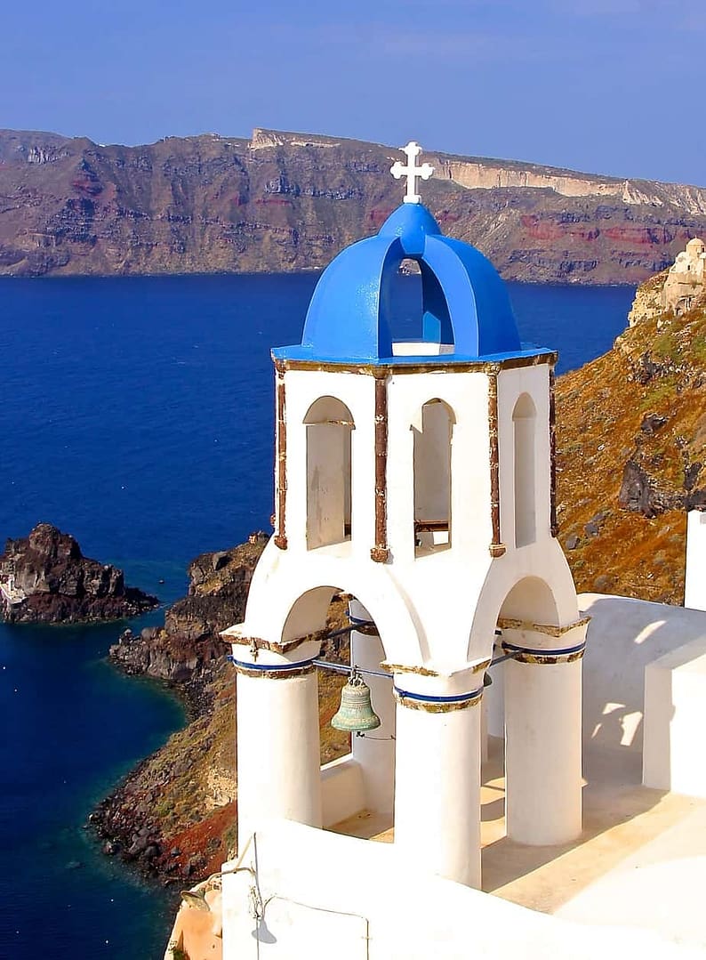 Cathedral in Santorini